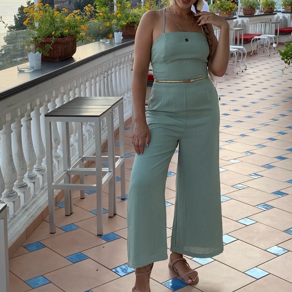 Mint lulus jumpsuit